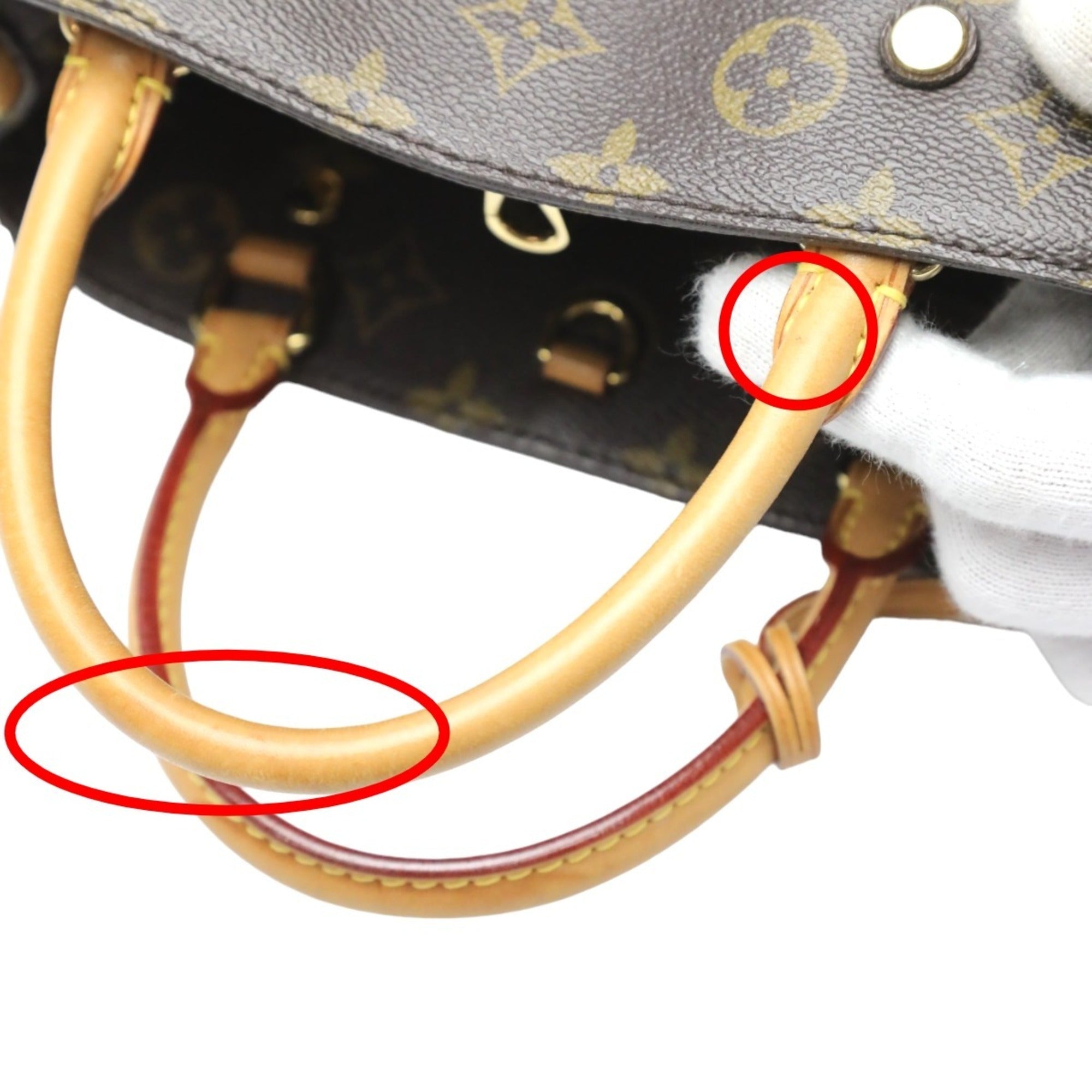 Louis Vuitton Brown Monogram Canvas Handbag Shoulder Bag