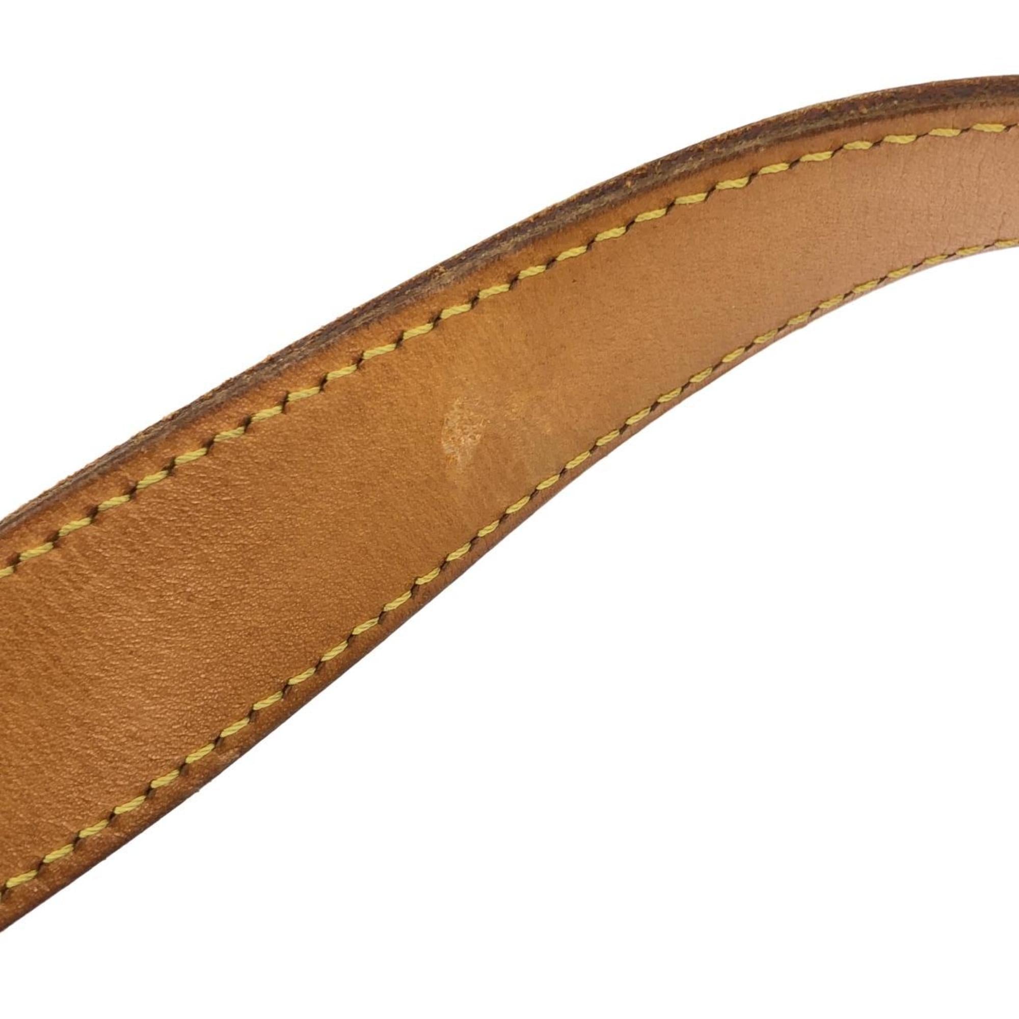 Louis Vuitton Marron Coated Canvas Shoulder Bag