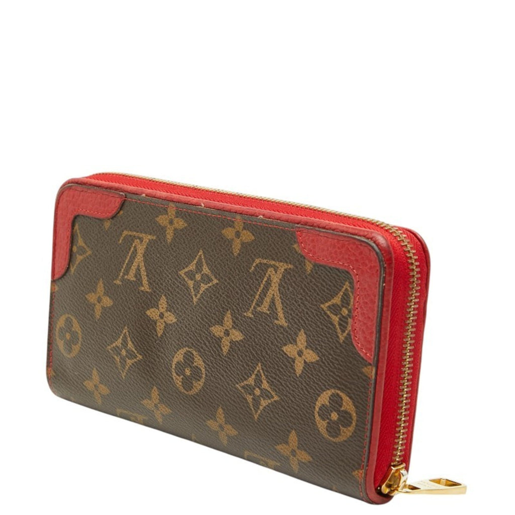 Louis Vuitton Monogram Brown Cerise Monogram Monogram Long Wallet