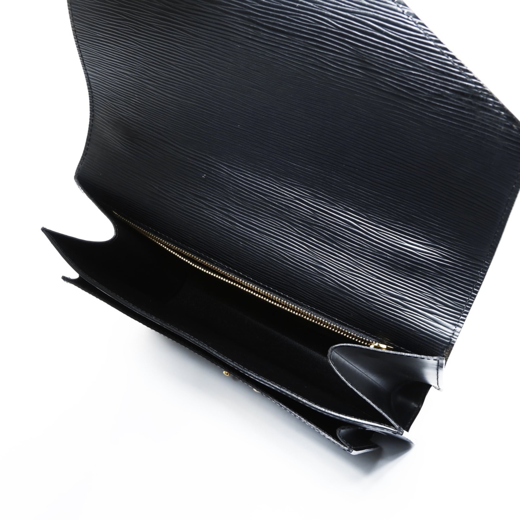 Louis Vuitton Epi Black Epi Leather Handbag