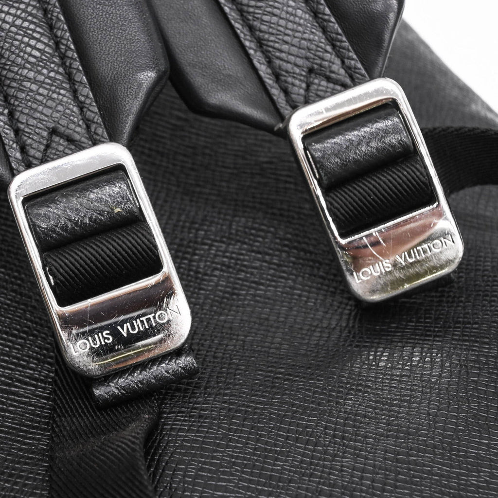 Louis Vuitton Taiga Black Taiga Leather Backpack
