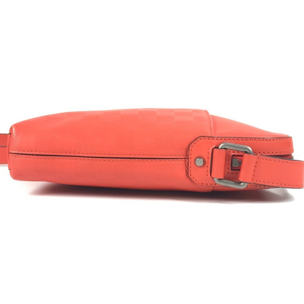 Louis Vuitton Red Color Damier Infini Pochette Shoulder Bag