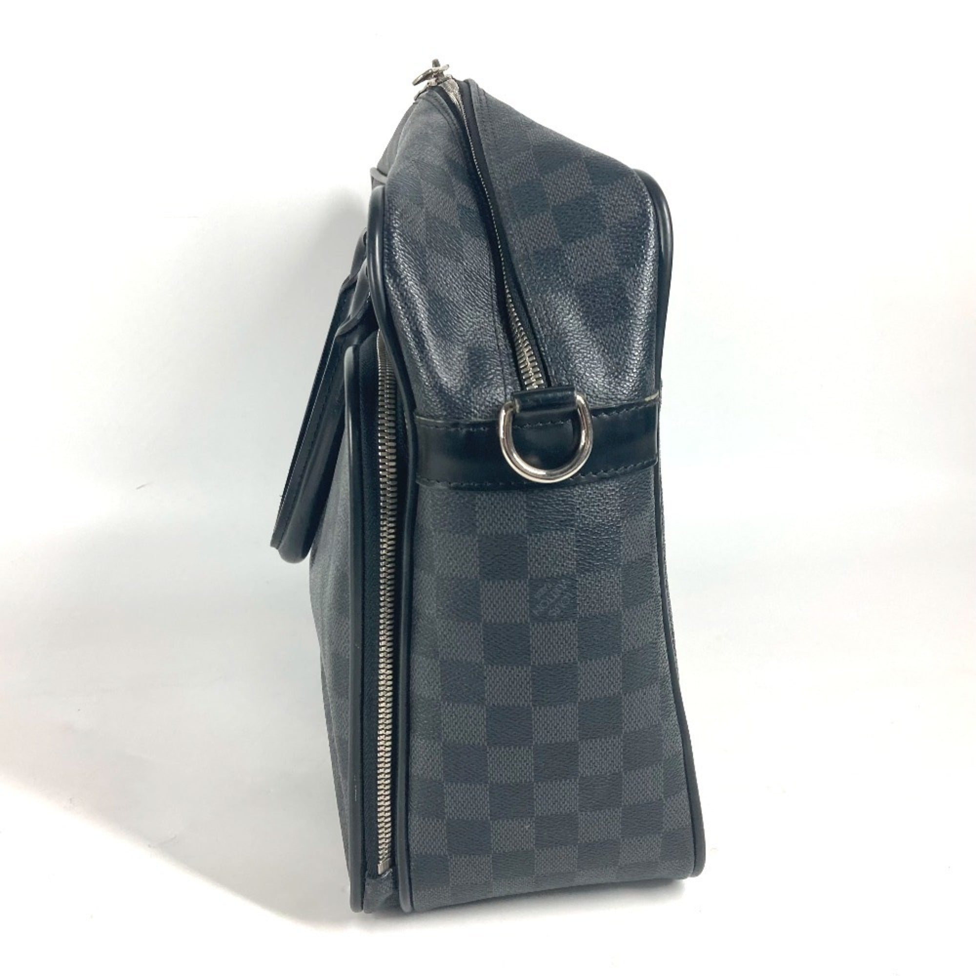 Louis Vuitton Black Damier Graphite Handbag Tote Bag