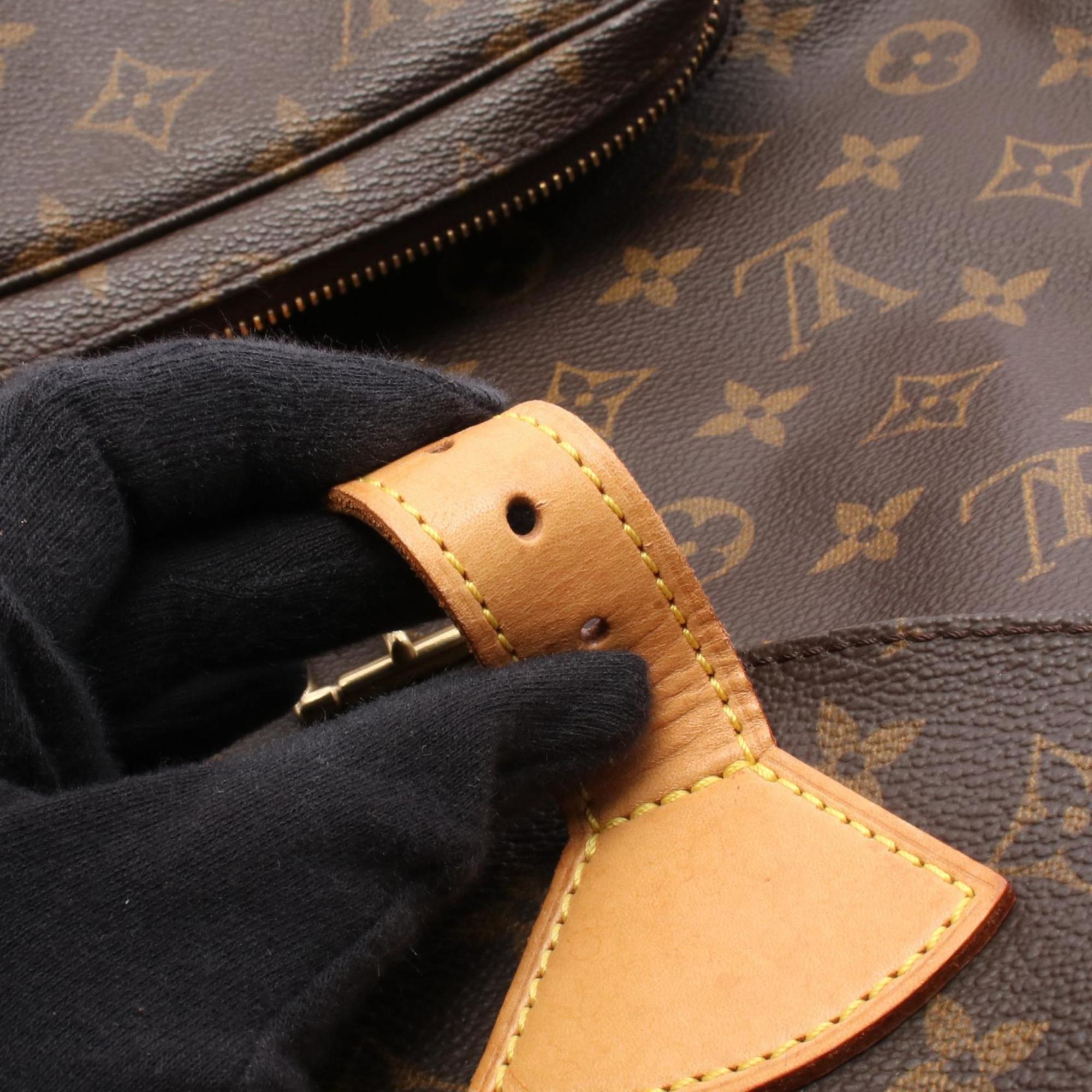 Louis Vuitton Brown Monogram Coated Canvas Backpack