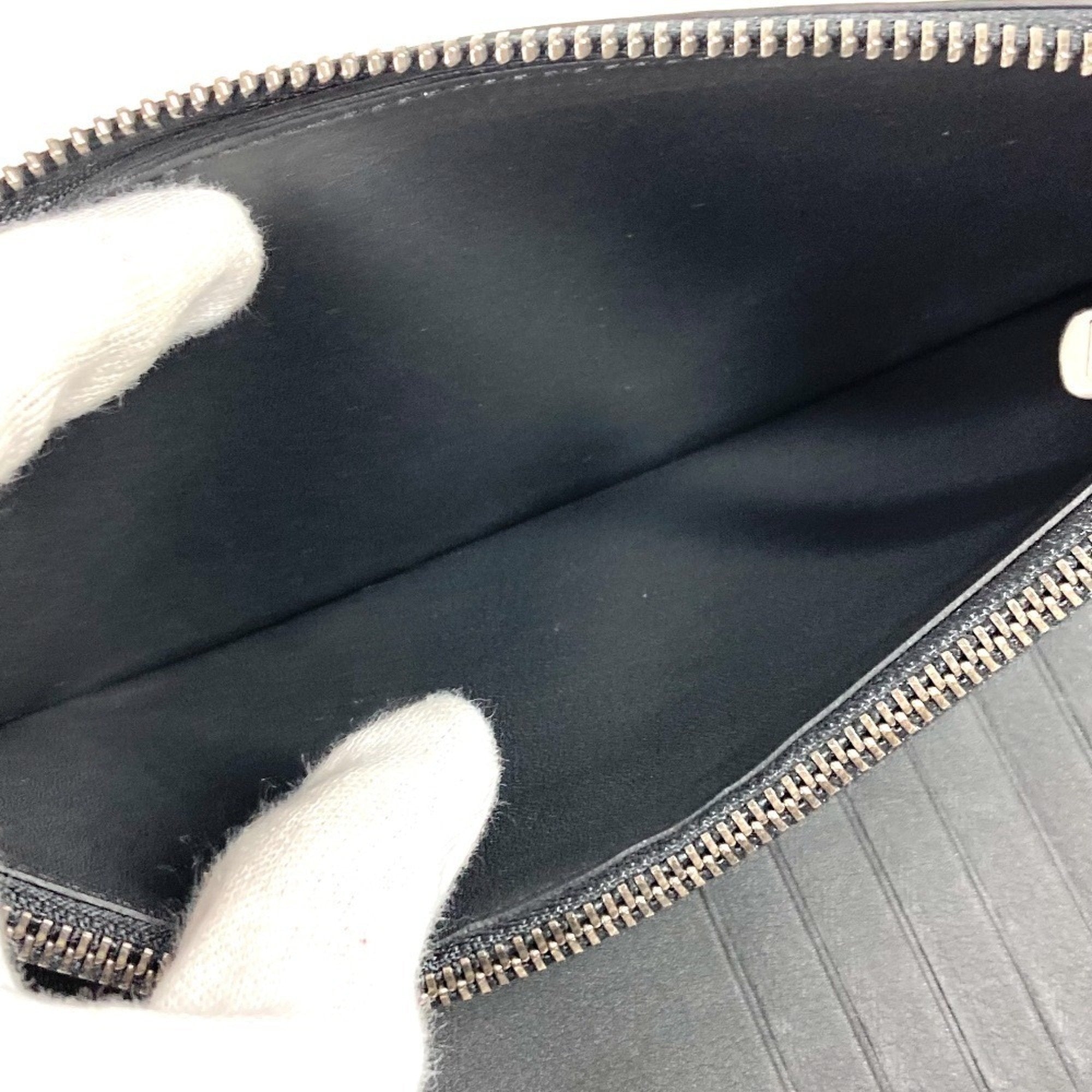 Louis Vuitton Black Infini Onyx Damier Infini Long Wallet