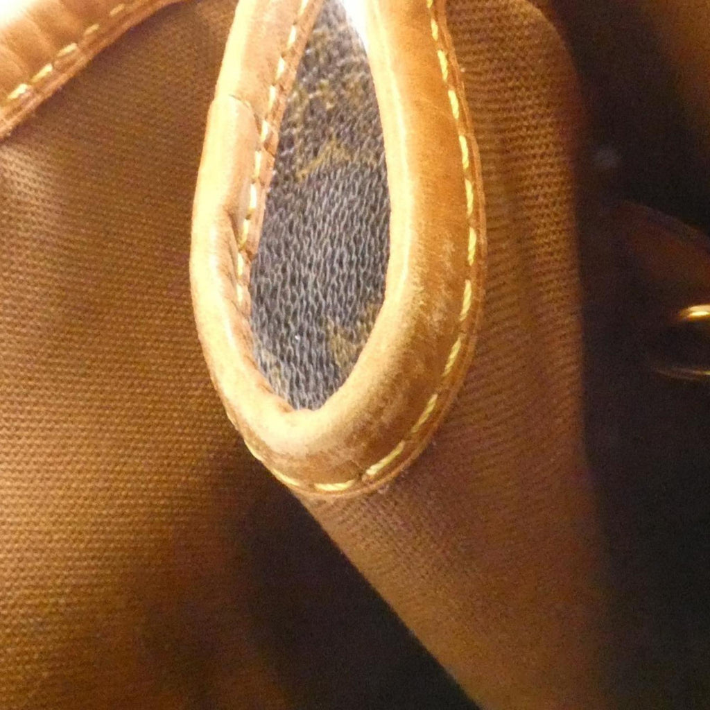 Louis Vuitton Brown Coated Canvas Shoulder Bag