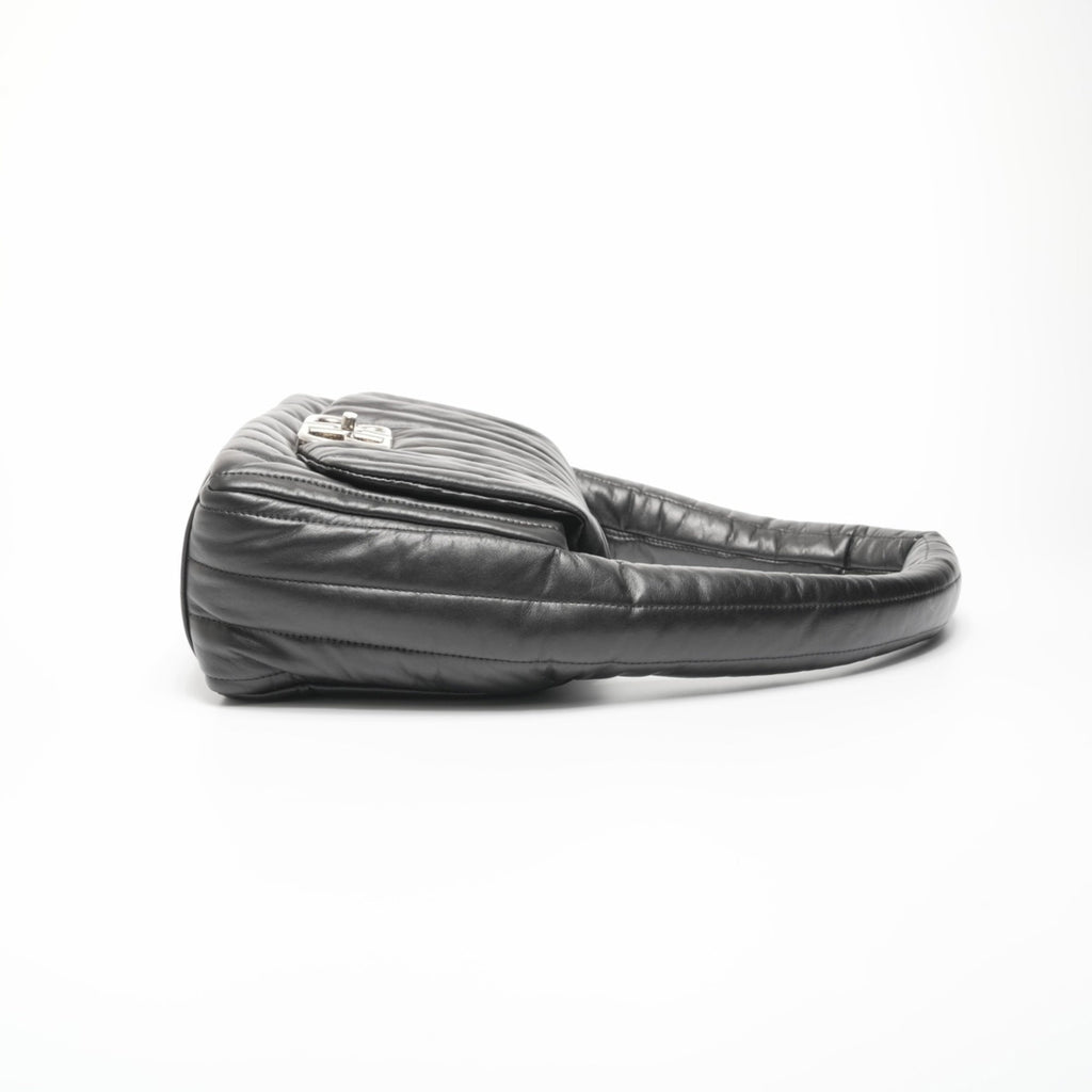 Balenciaga Black Leather Shoulder