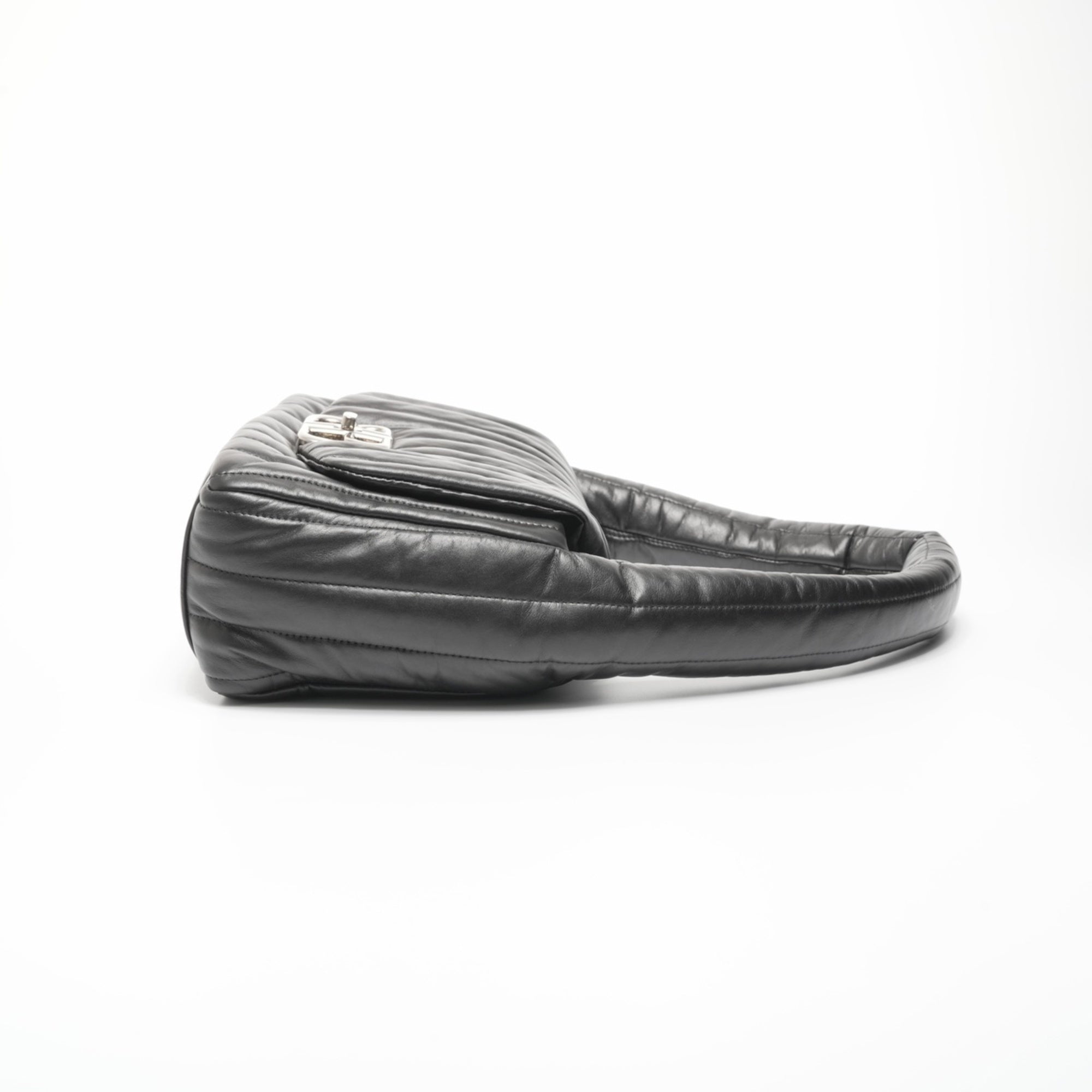 Balenciaga Black Leather Shoulder