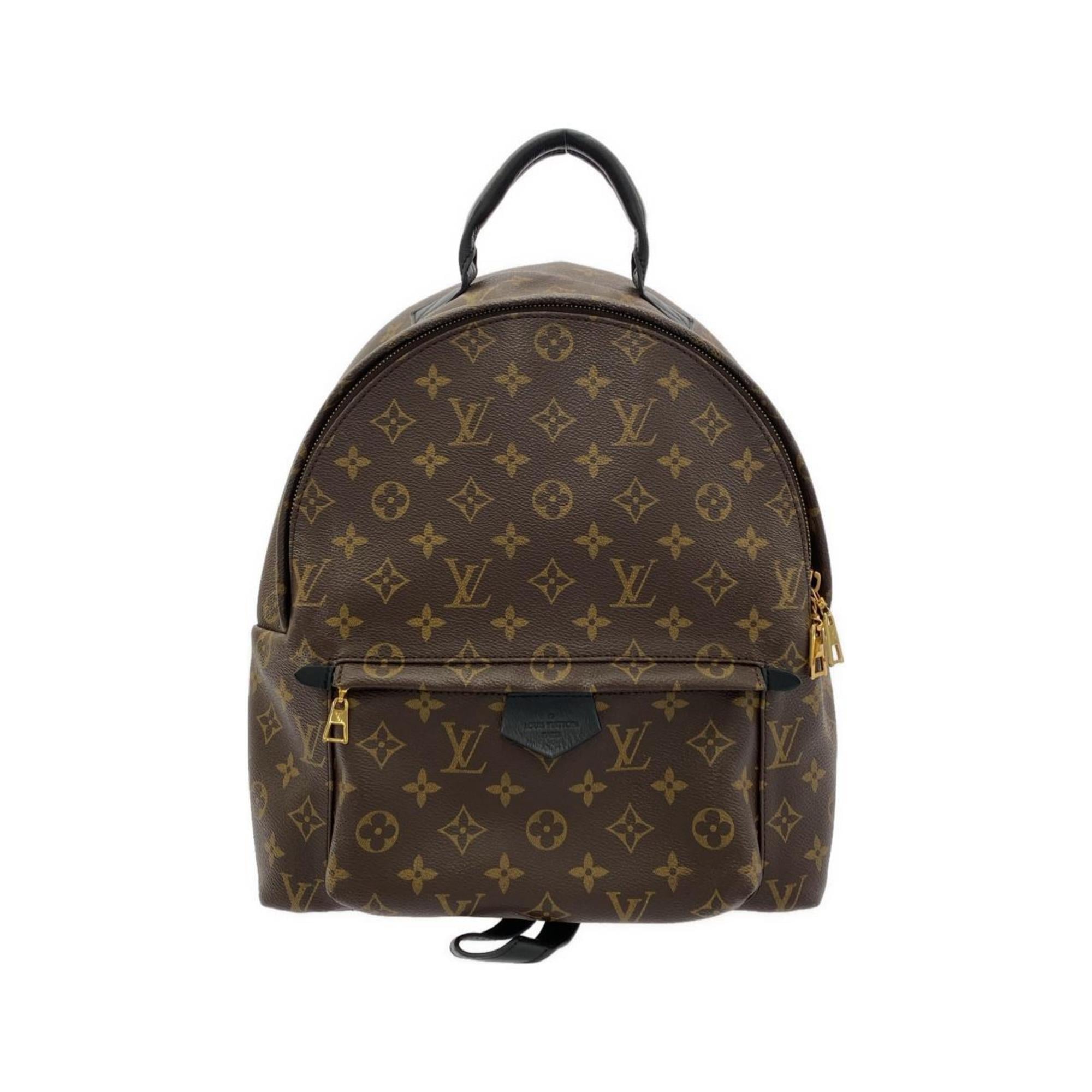 Louis Vuitton Brown Coated Canvas Backpack