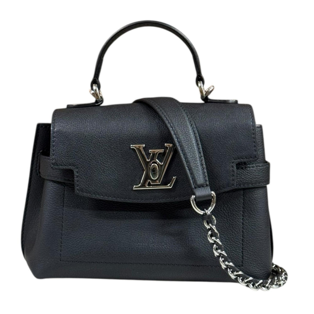 Louis Vuitton Black Noir Leather Shoulder Bag