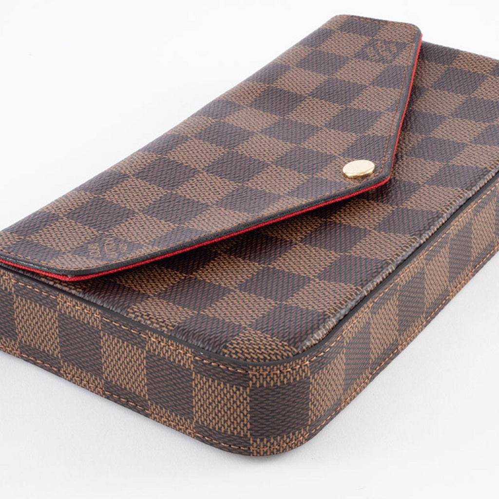 Louis Vuitton Brown Damier Canvas Ebene Damier Canvas Shoulder Bag