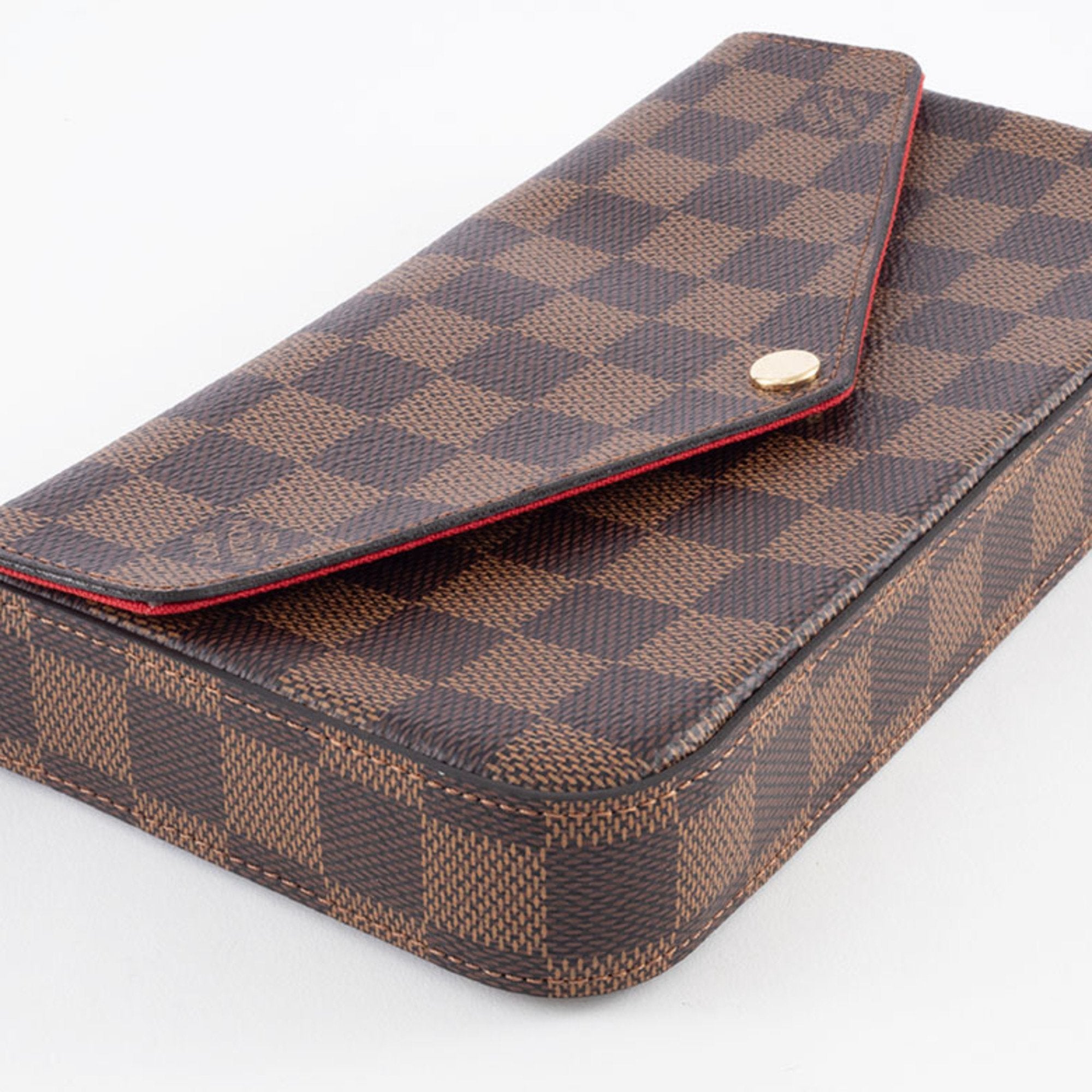 Louis Vuitton Brown Damier Canvas Ebene Damier Canvas Shoulder Bag