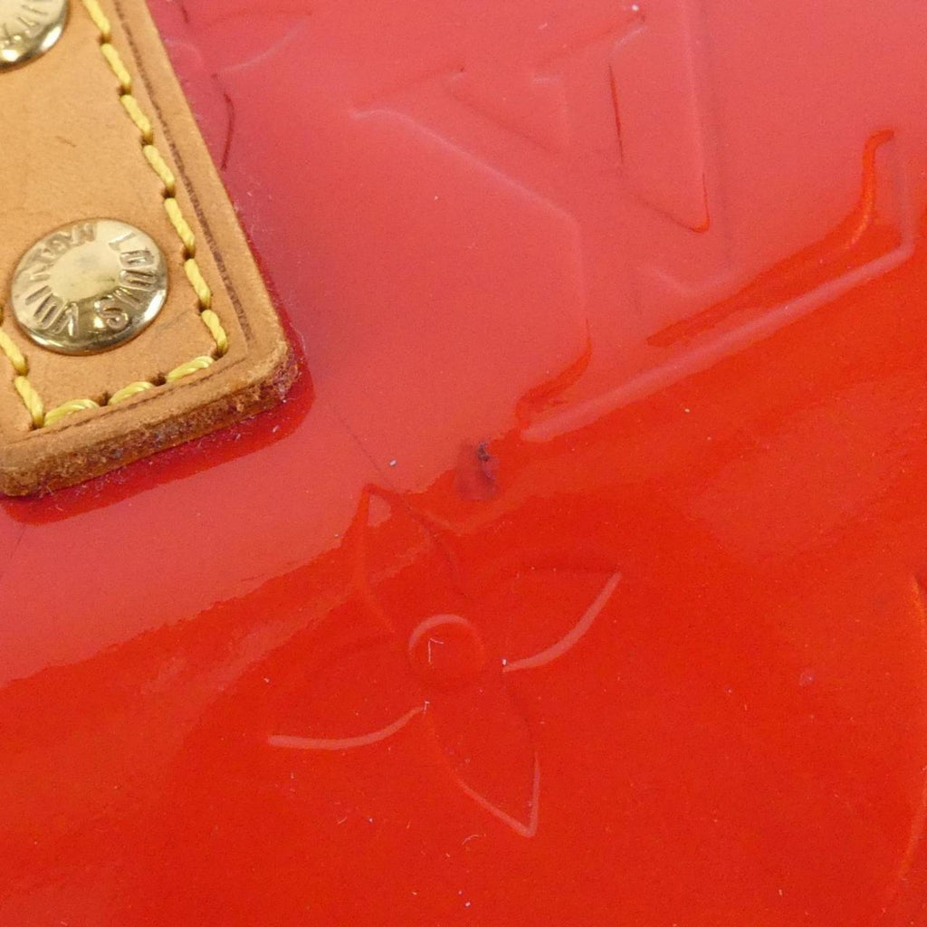 Louis Vuitton Red Color Leather Handbag