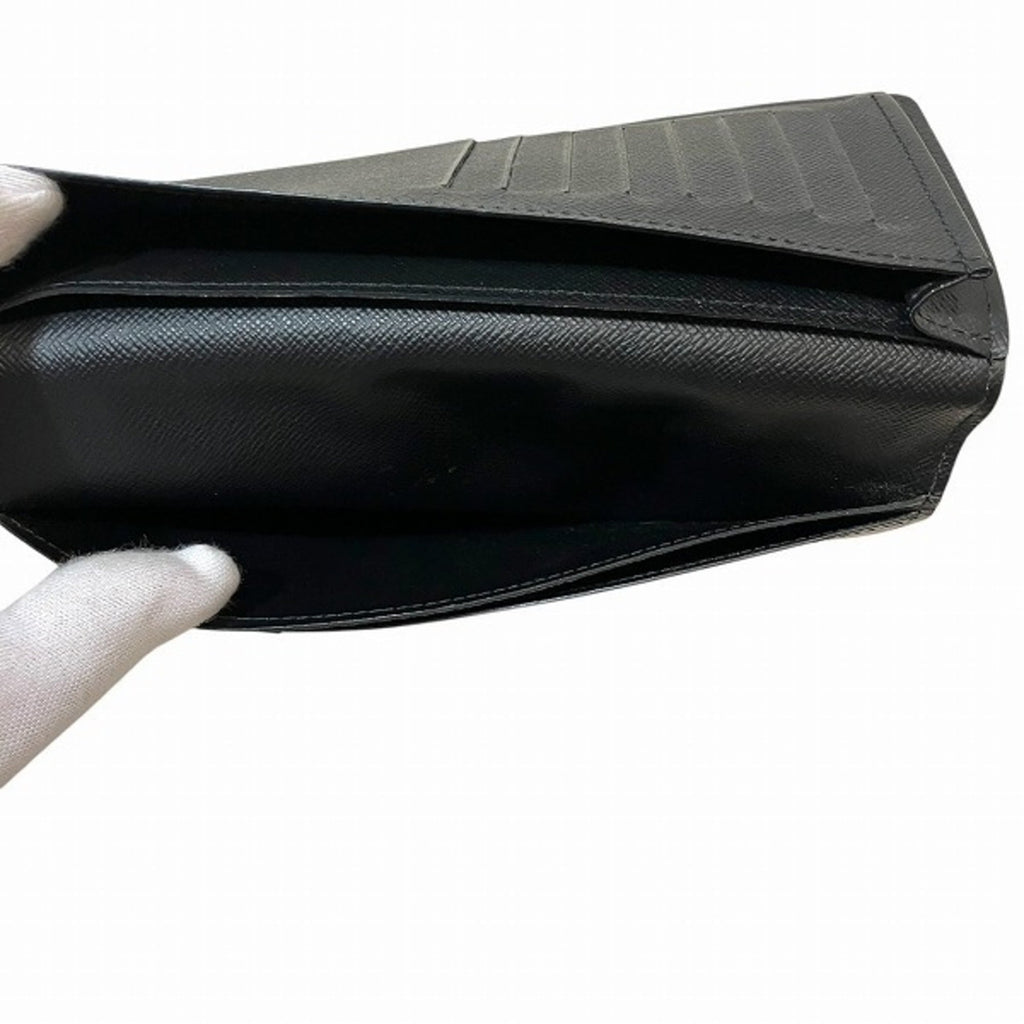 Louis Vuitton Black Damier Graphite Long Wallet
