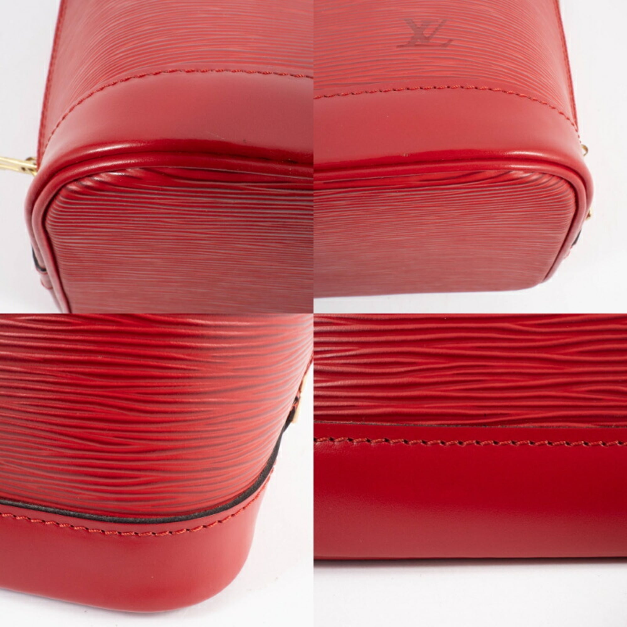 Louis Vuitton Castilian Red Epi Leather Handbag