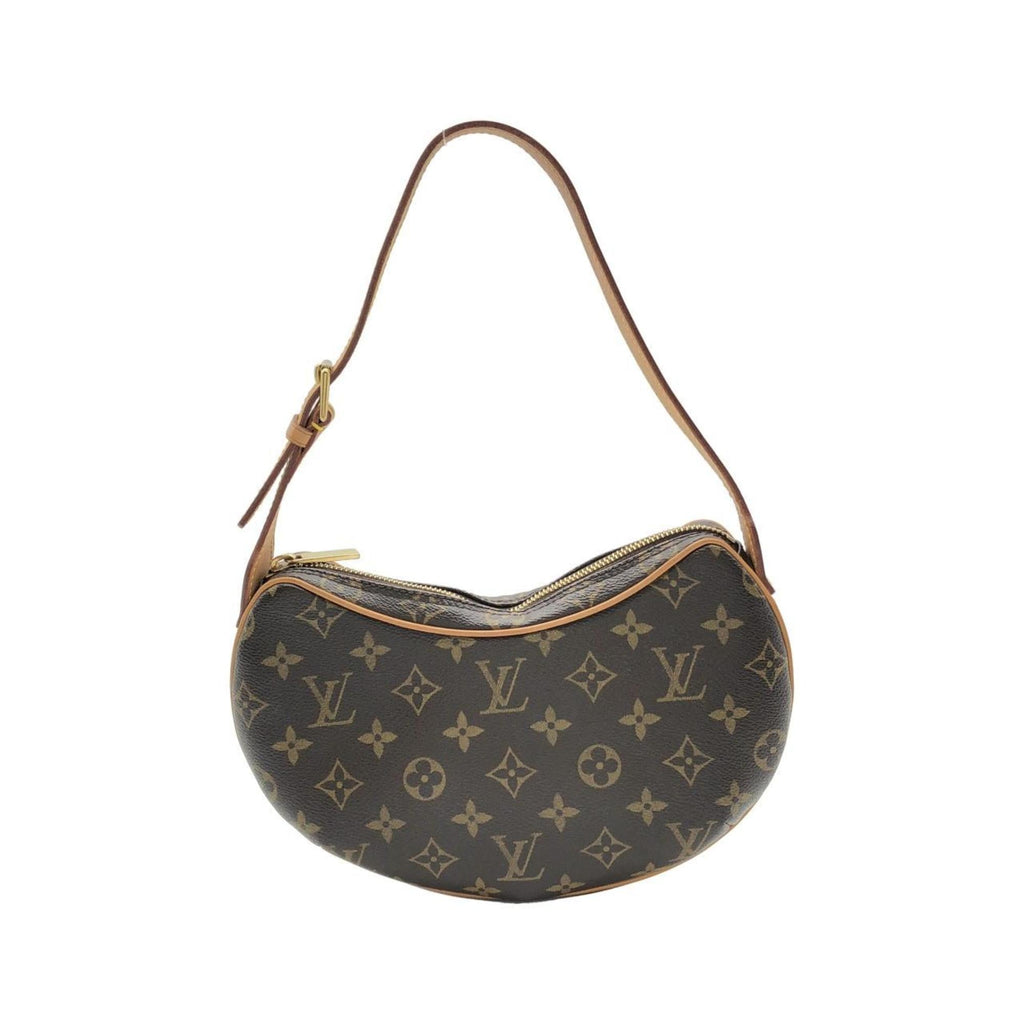Louis Vuitton Marron Coated Canvas Pochette Shoulder Bag