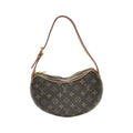 Louis Vuitton Marron Coated Canvas Pochette Shoulder Bag