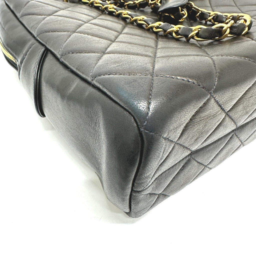 Chanel Black Leather Shoulder Bag