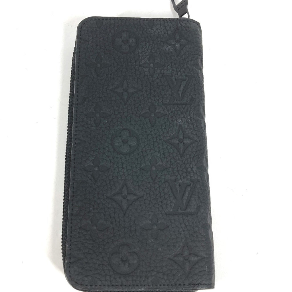 Louis Vuitton Monogram Black Monogram Noir Monogram Long Bill Wallet