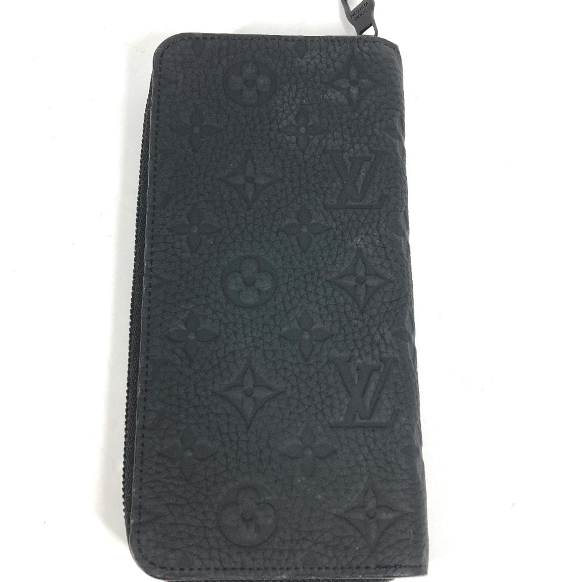 Louis Vuitton Monogram Black Monogram Noir Monogram Long Bill Wallet