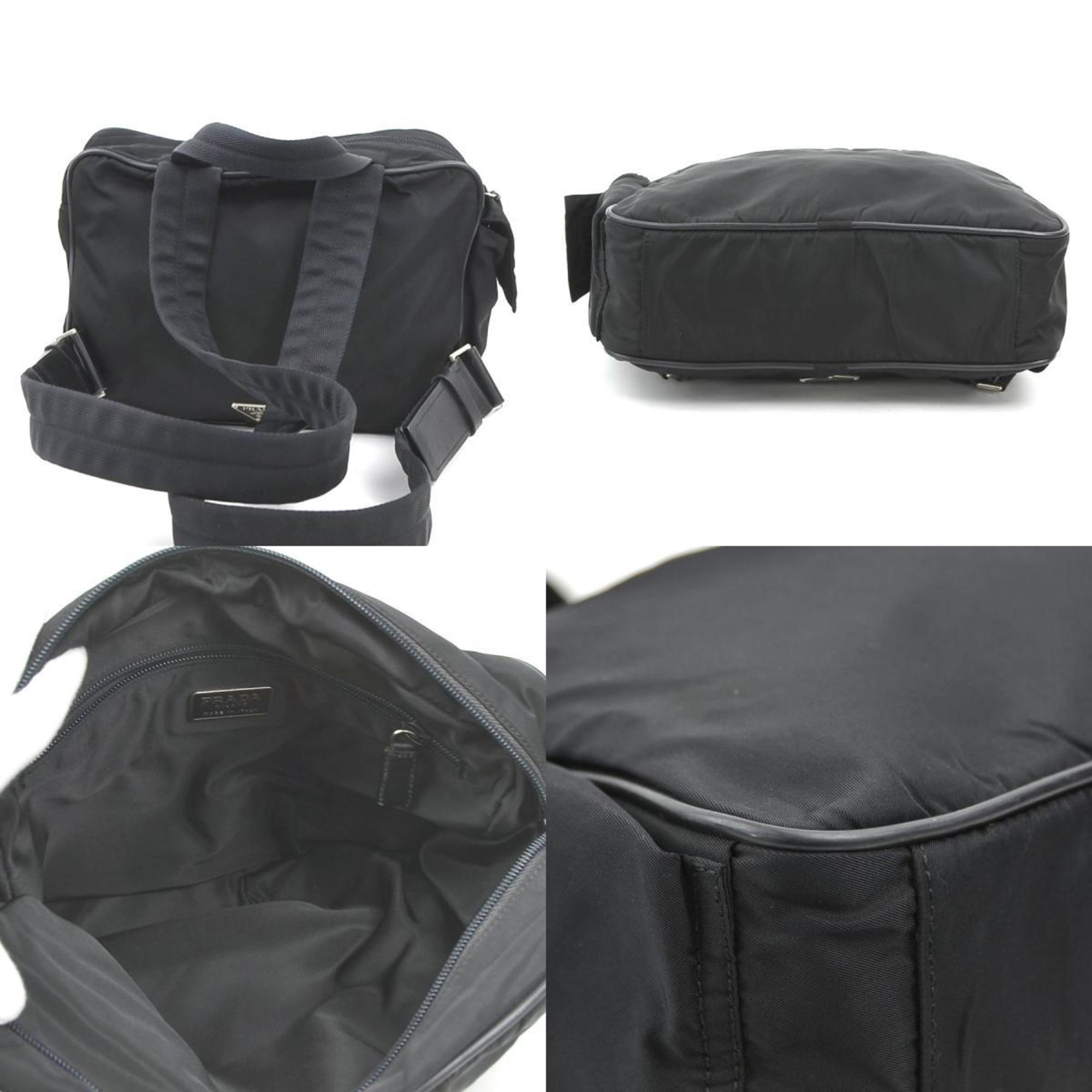 Prada Black Nylon Handbag