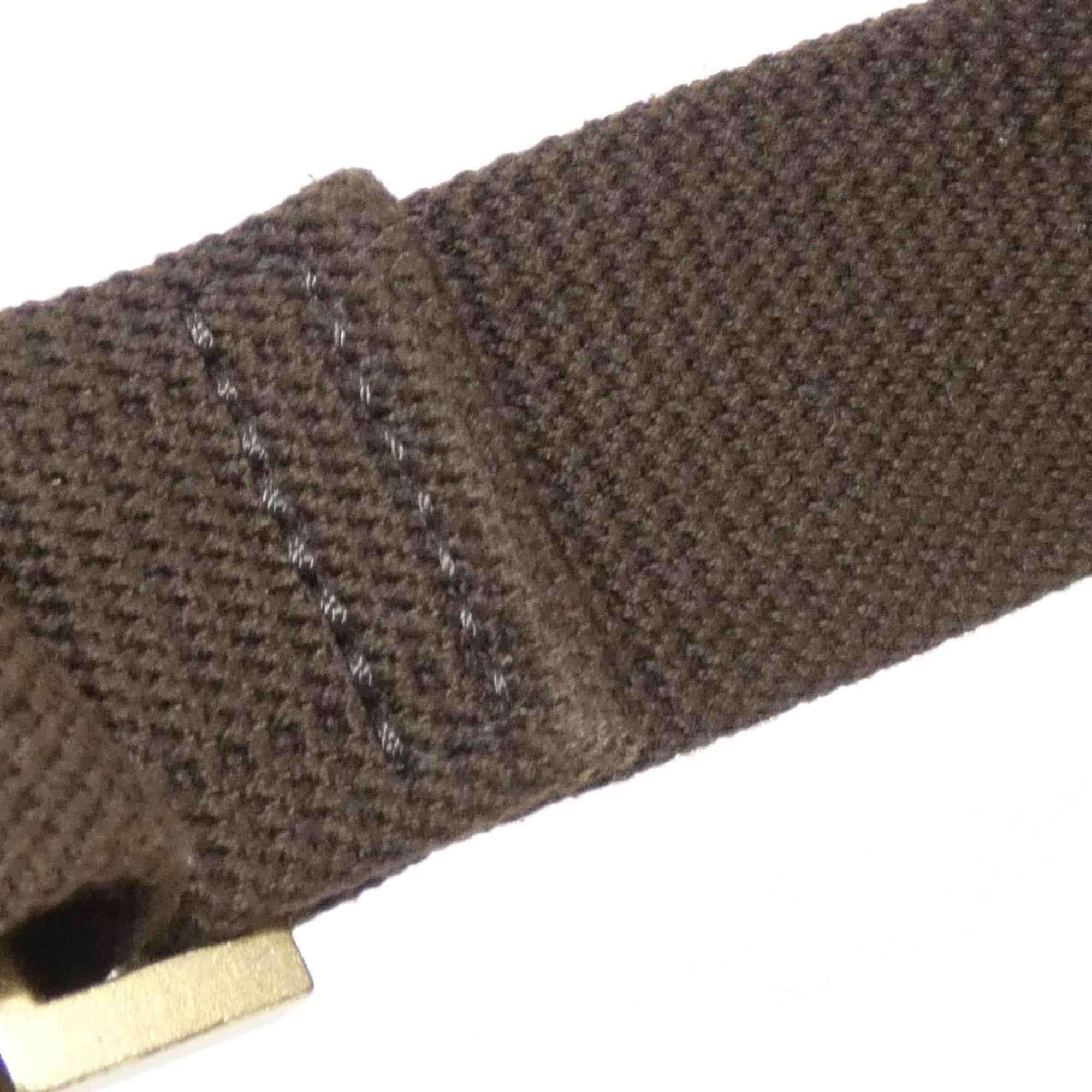 Louis Vuitton Marron Coated Canvas Shoulder Bag