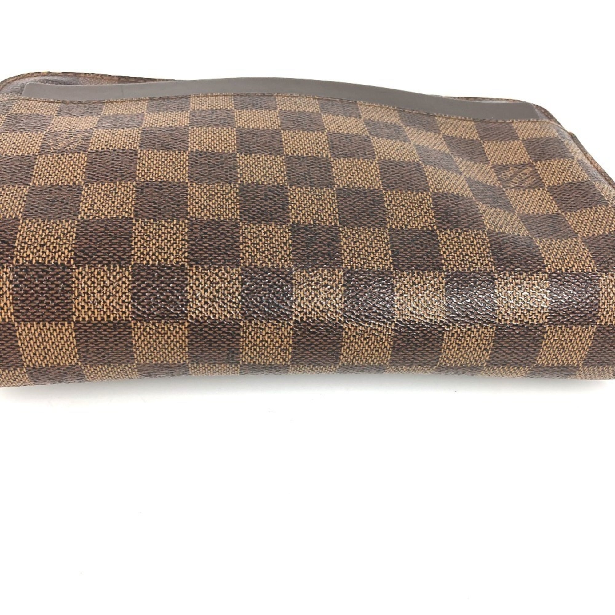 Louis Vuitton Brown Damier Canvas Ebene Damier Canvas Clutch Bag Pouch
