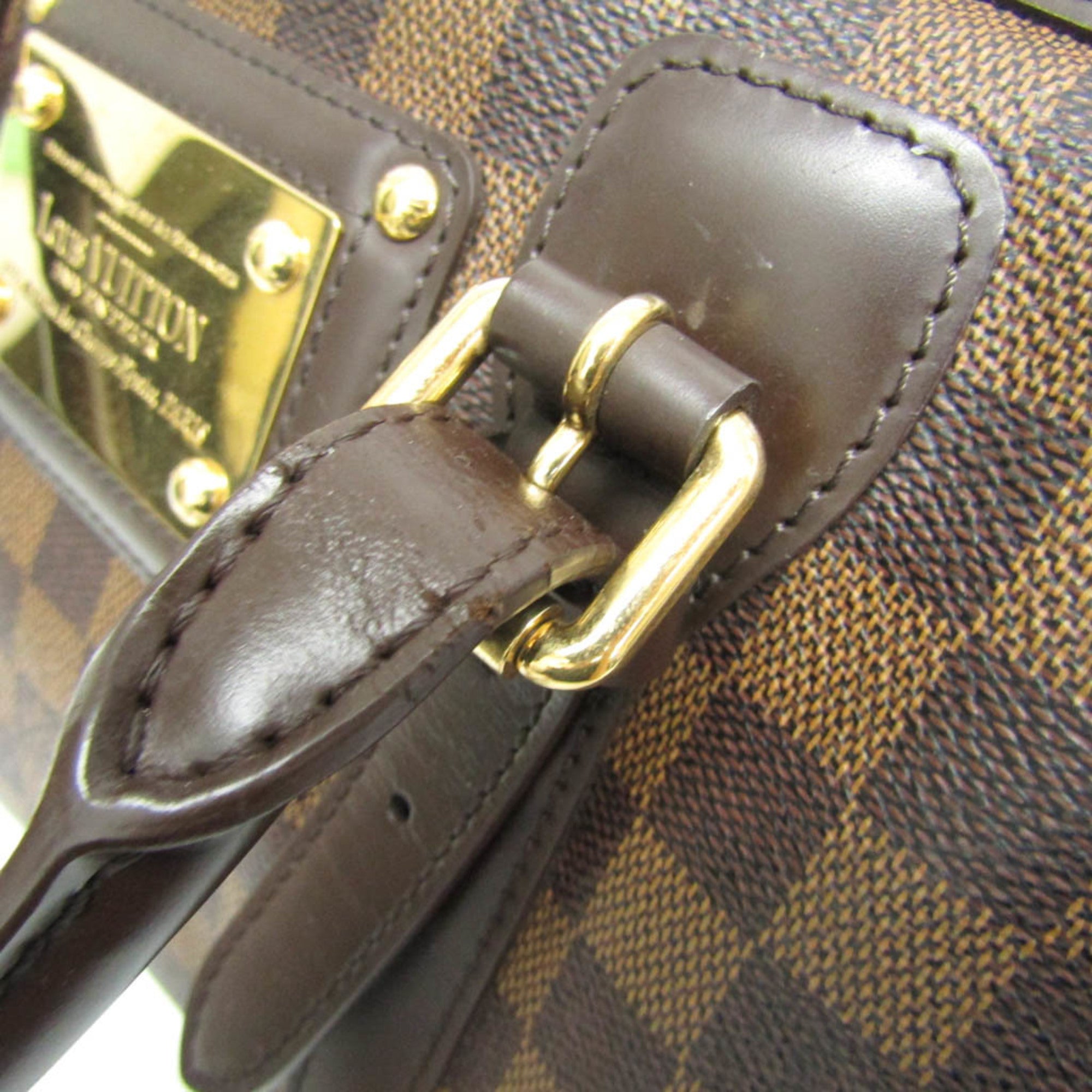 Louis Vuitton Damier Ebene Damier Canvas Handbag