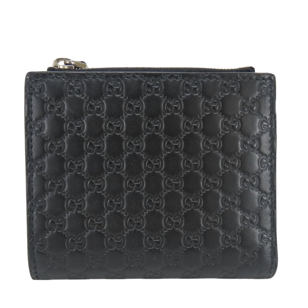 Gucci Black Leather Wallet (Bi-Fold) (Pre-Owned)
