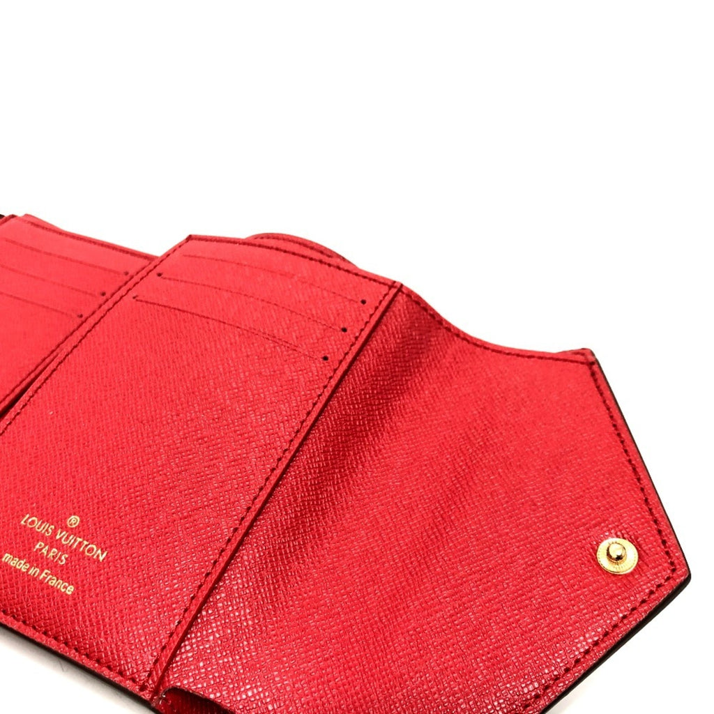 Louis Vuitton Brown Red Color Damier Canvas Coin Purse/Coin Case