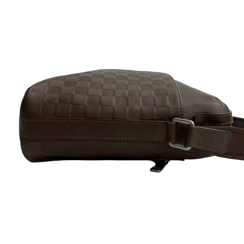 Louis Vuitton Brown Leather Shoulder Bag