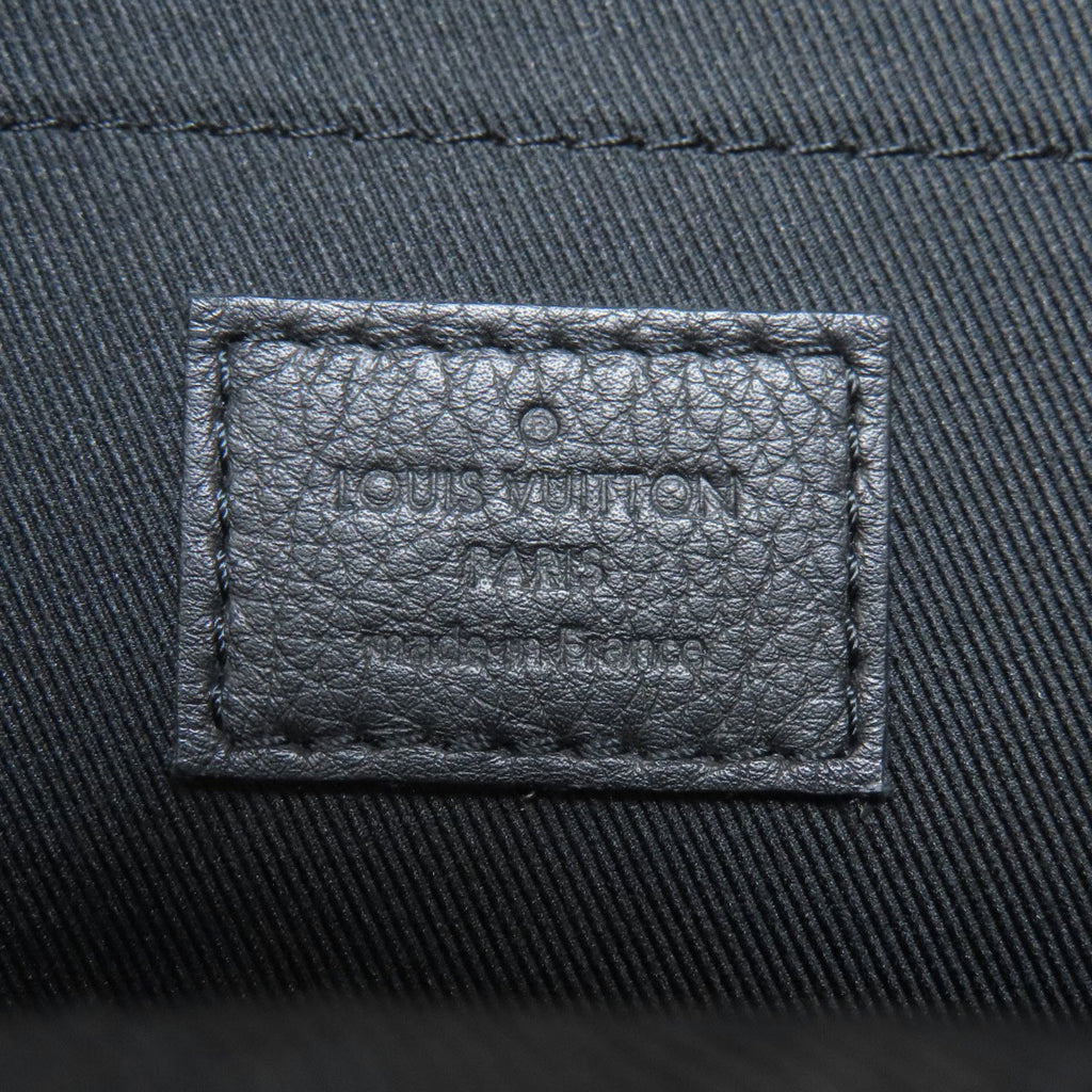 Louis Vuitton Monogram Black Pvc Backpack