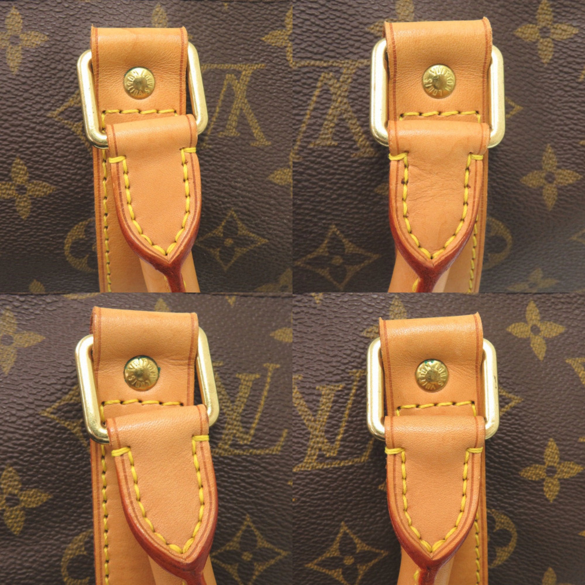 Louis Vuitton Brown Monogram Canvas Boston Bag