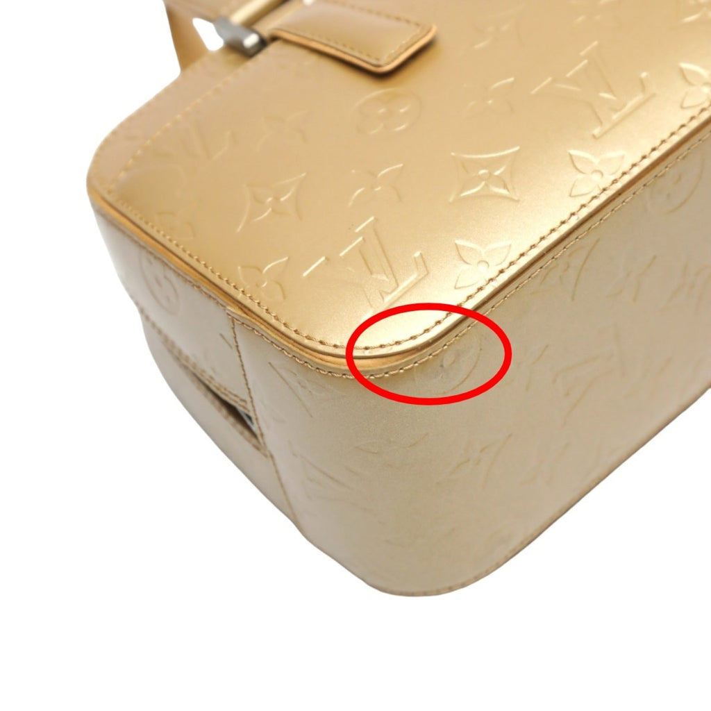 Louis Vuitton Gold Monogram Mat Handbag