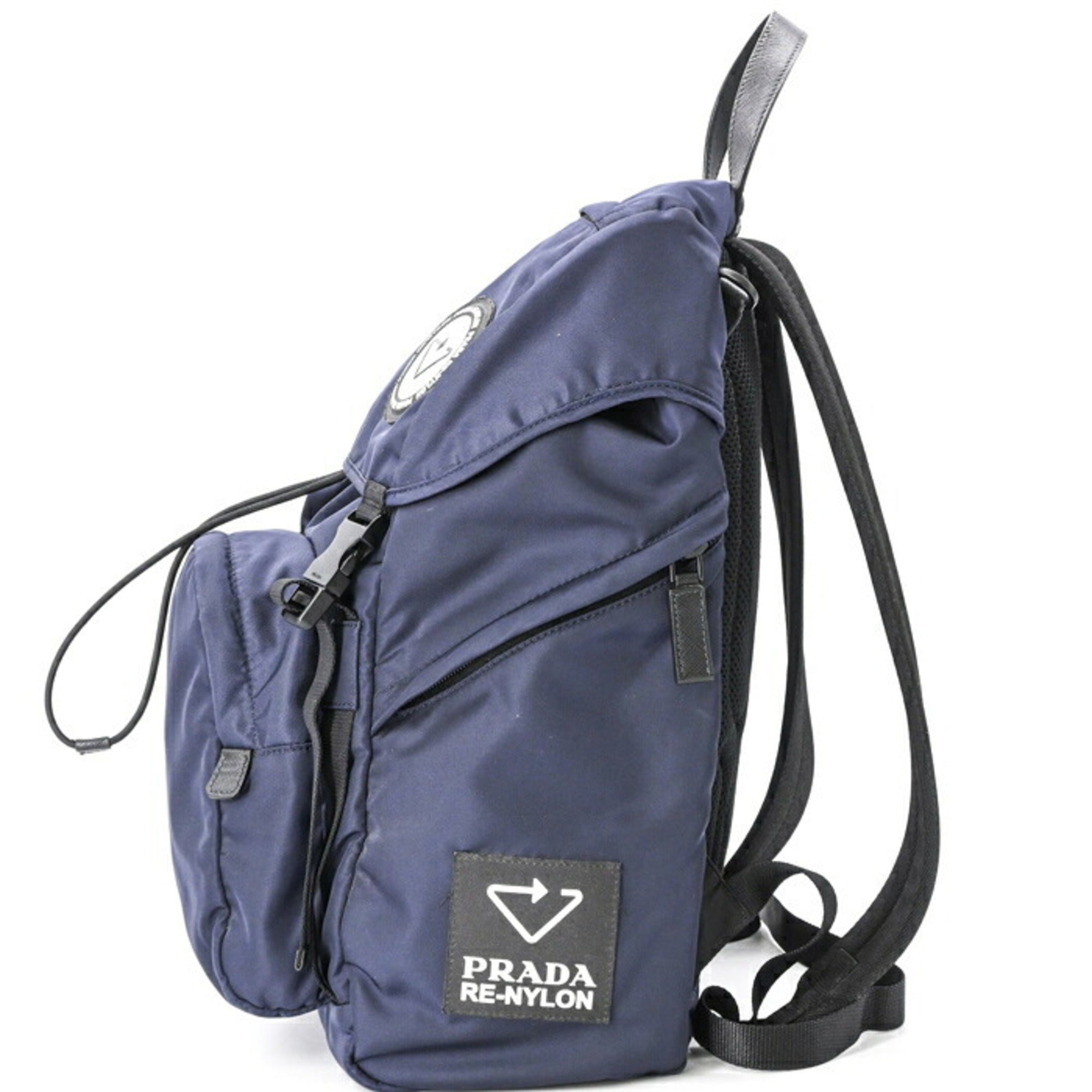 Prada Navy Nylon Backpack