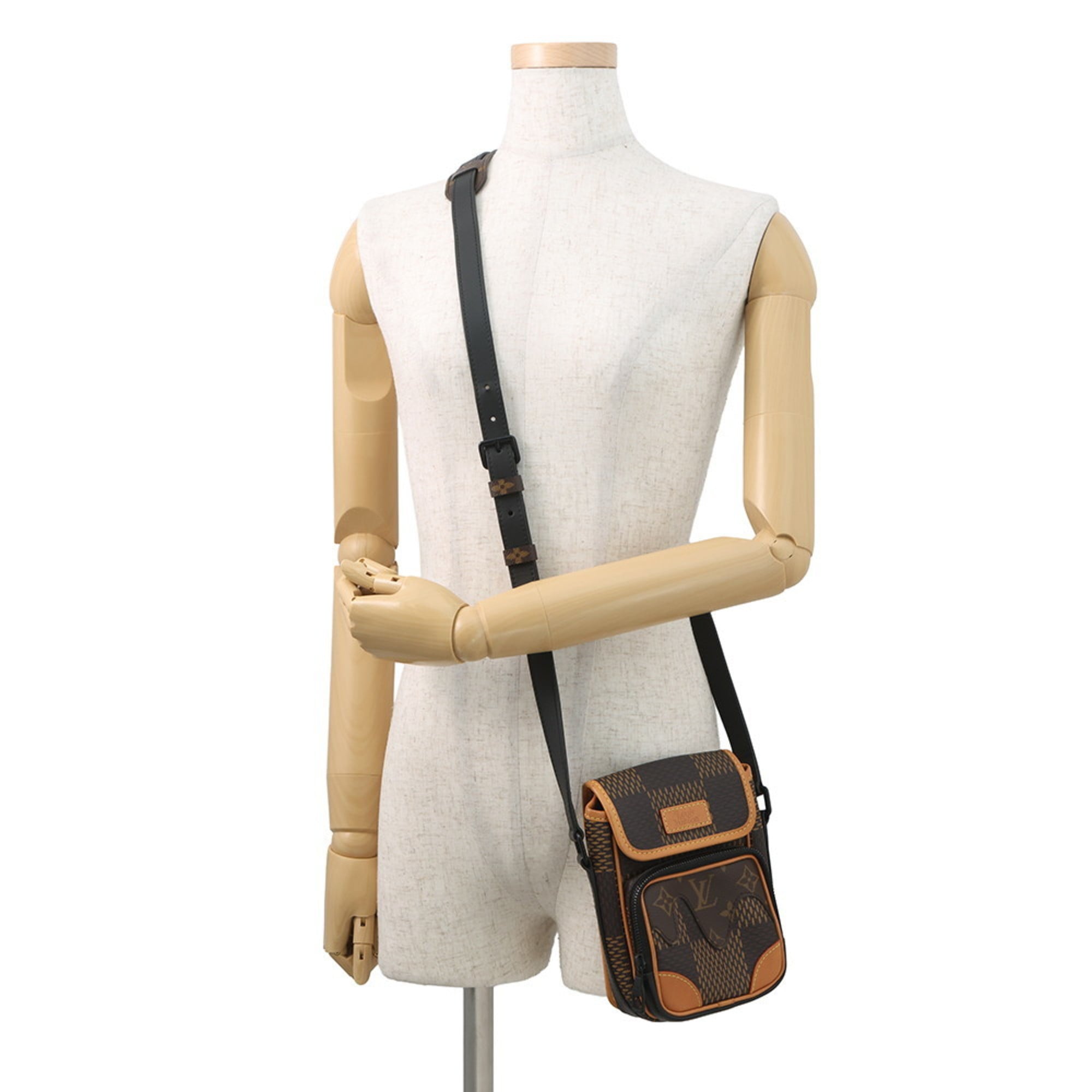Louis Vuitton Black Damier Canvas Monogram Noir Monogram Shoulder Bag