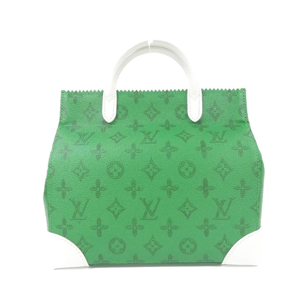 Louis Vuitton Vert Coated Canvas Handbag