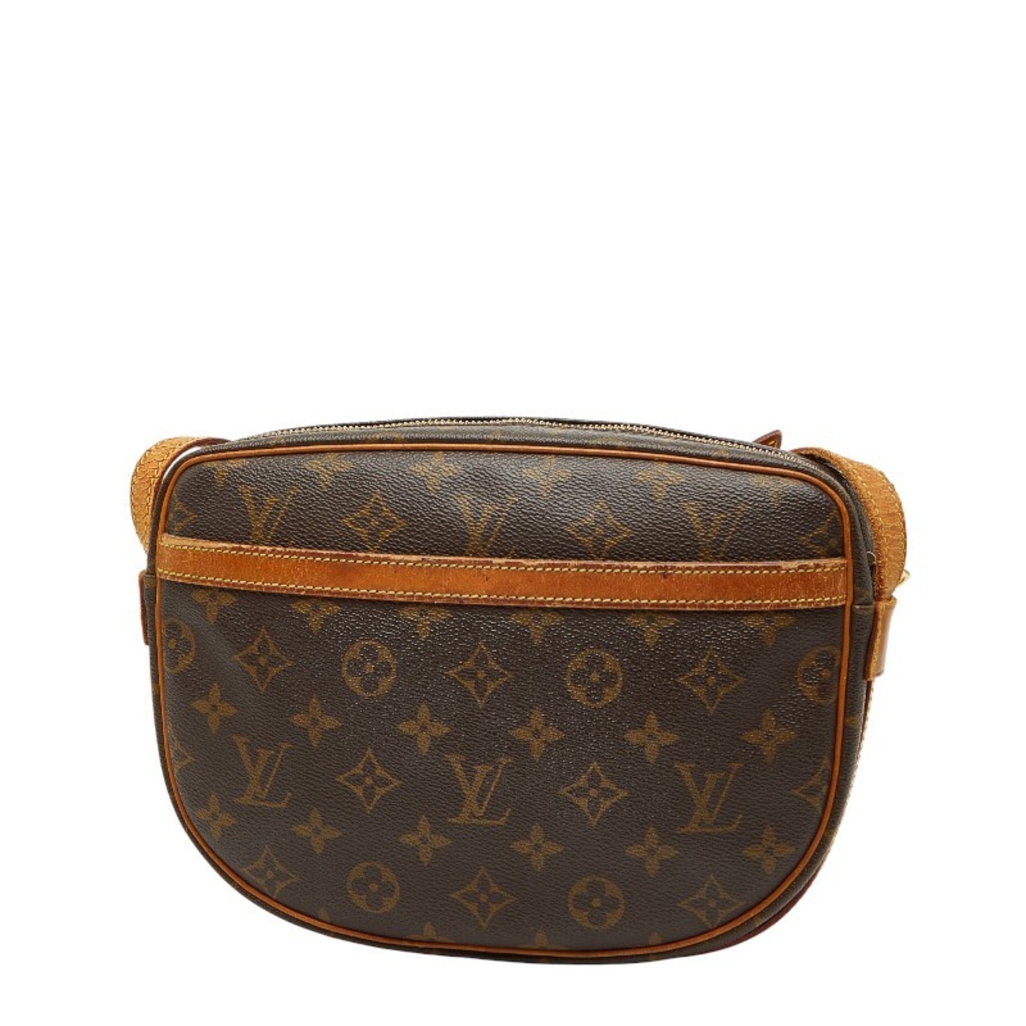 Louis Vuitton Brown Pvc Leather Shoulder Bag