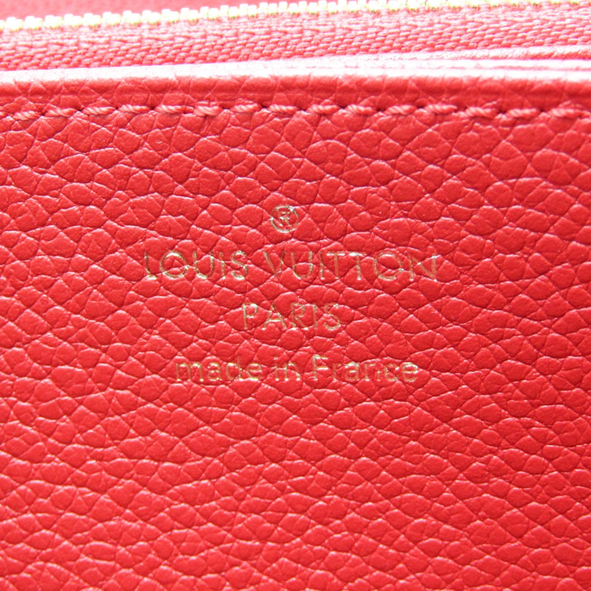 Louis Vuitton Monogram Empreinte Sacrlet Monogram Empreinte Long Wallet