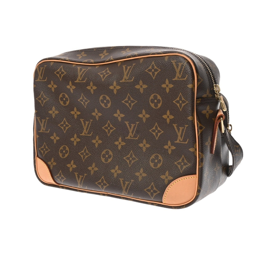 Louis Vuitton Brown Monogram Canvas Shoulder Bag