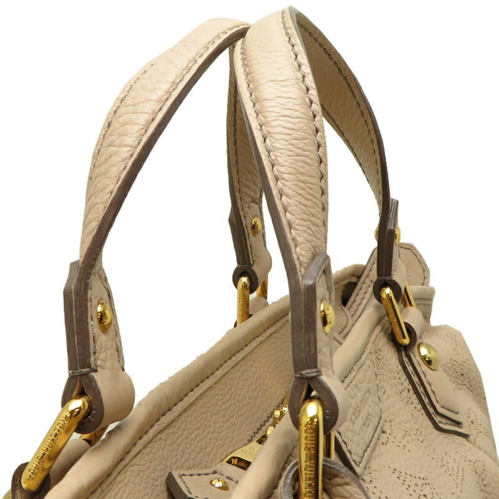Louis Vuitton Beige Monogram Leather Handbag