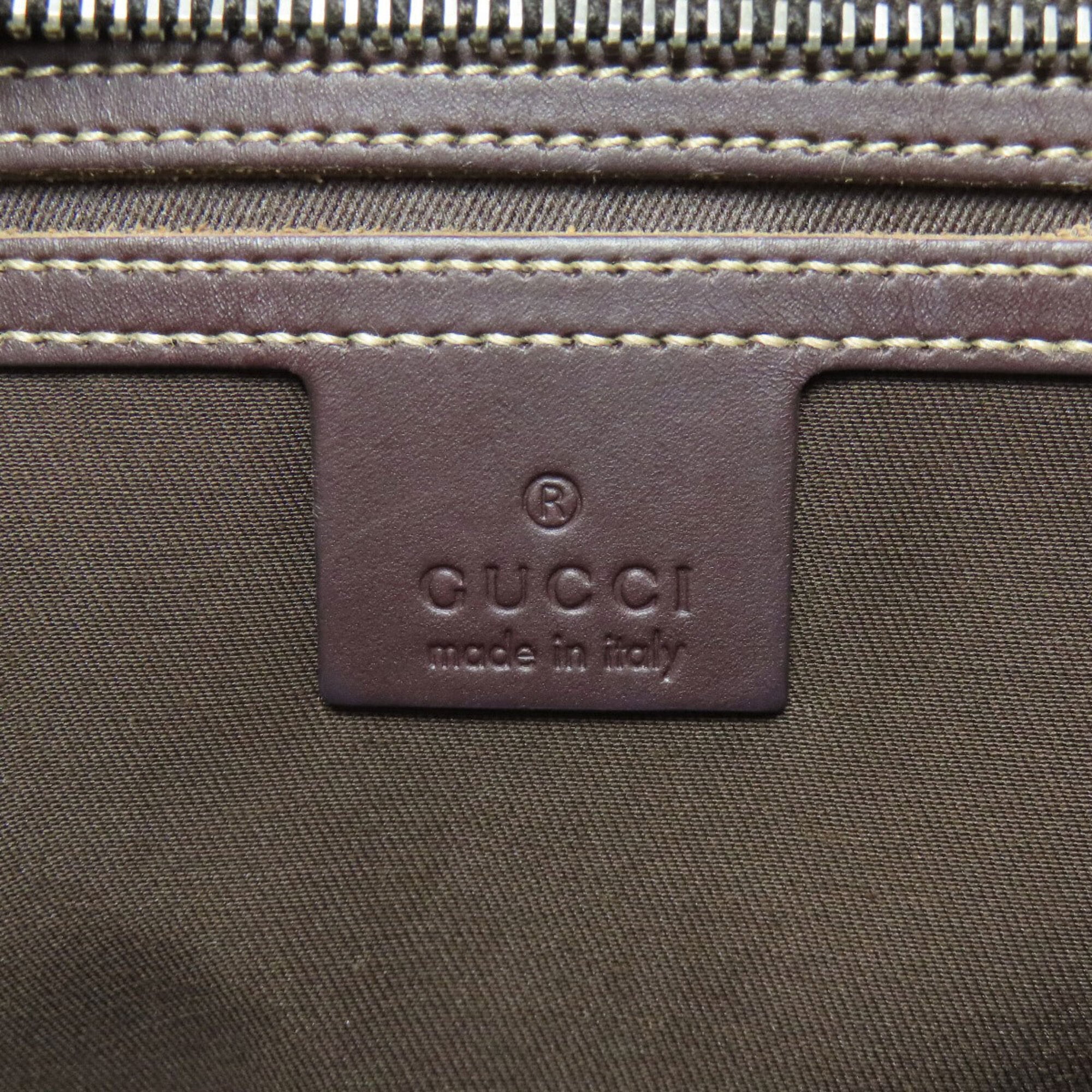 Gucci Brown Pvc Tote Bag (Pre-Owned)