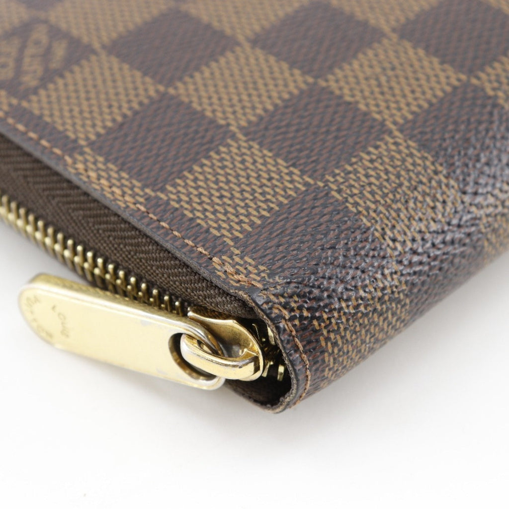 Louis Vuitton Brown Damier Canvas Long Wallet