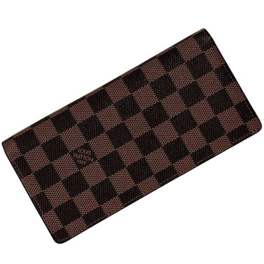 Louis Vuitton Brown Damier Canvas Ebene Damier Canvas Long Wallet