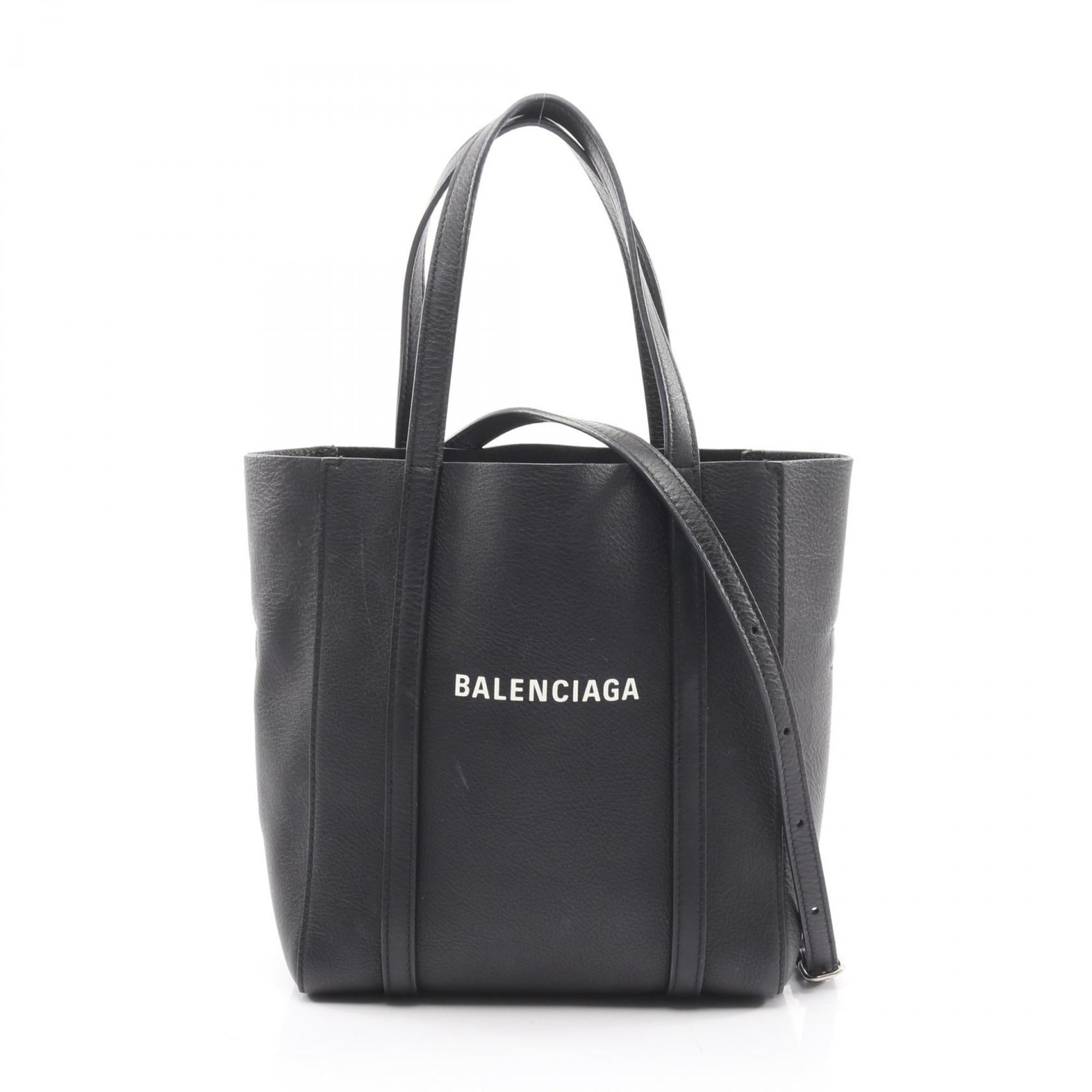 Balenciaga Black Leather Tote