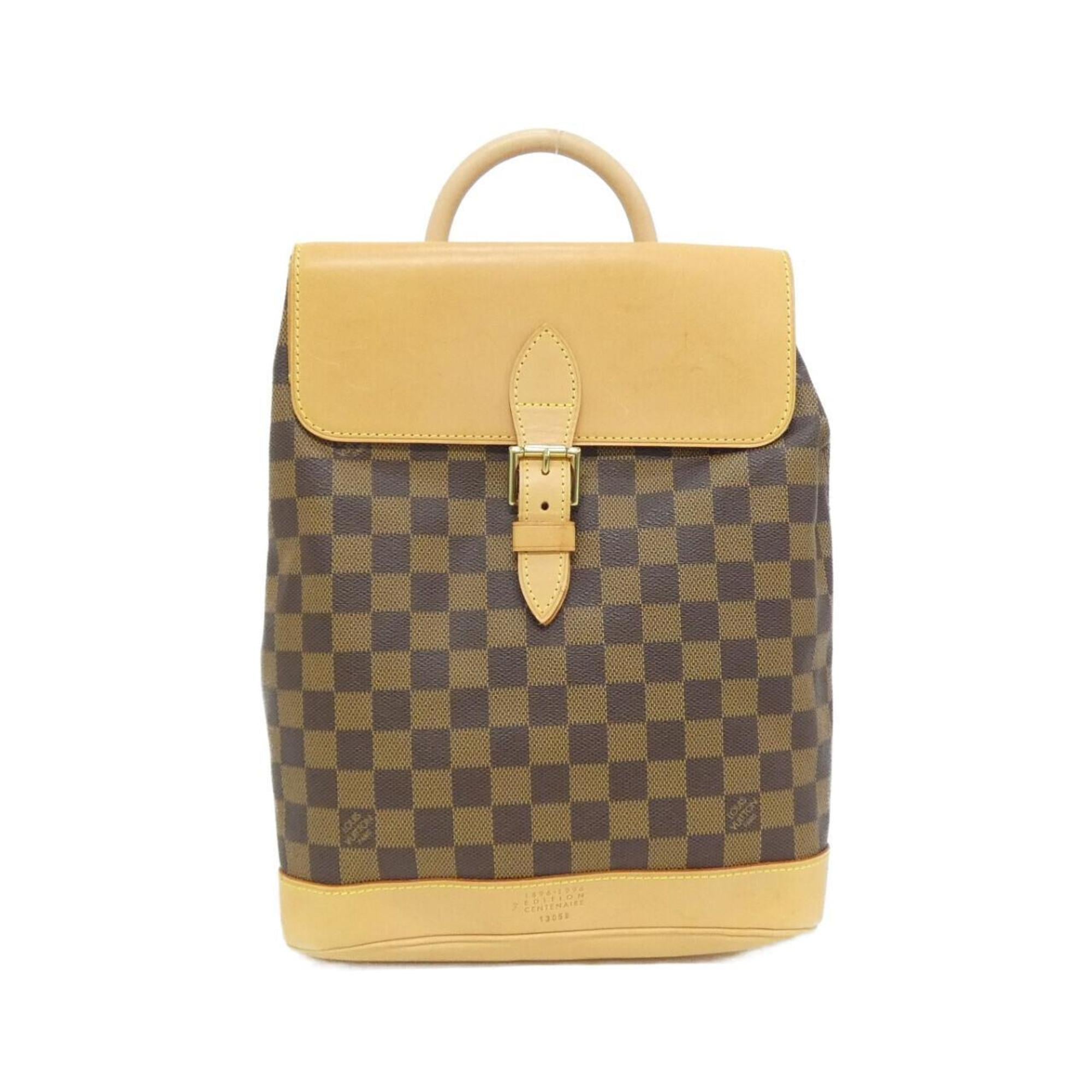 Louis Vuitton Damier Damier Canvas Ebene Damier Canvas Backpack