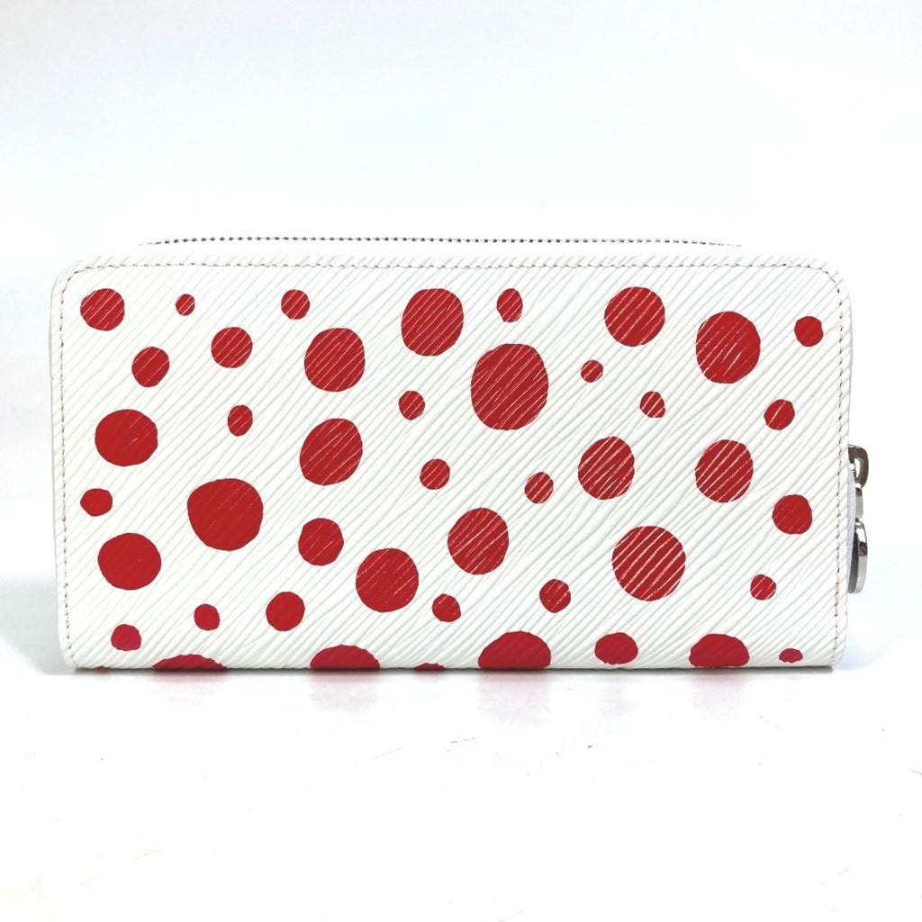 Louis Vuitton Red Color Rouge White Epi Leather Coin Purse/Coin Case