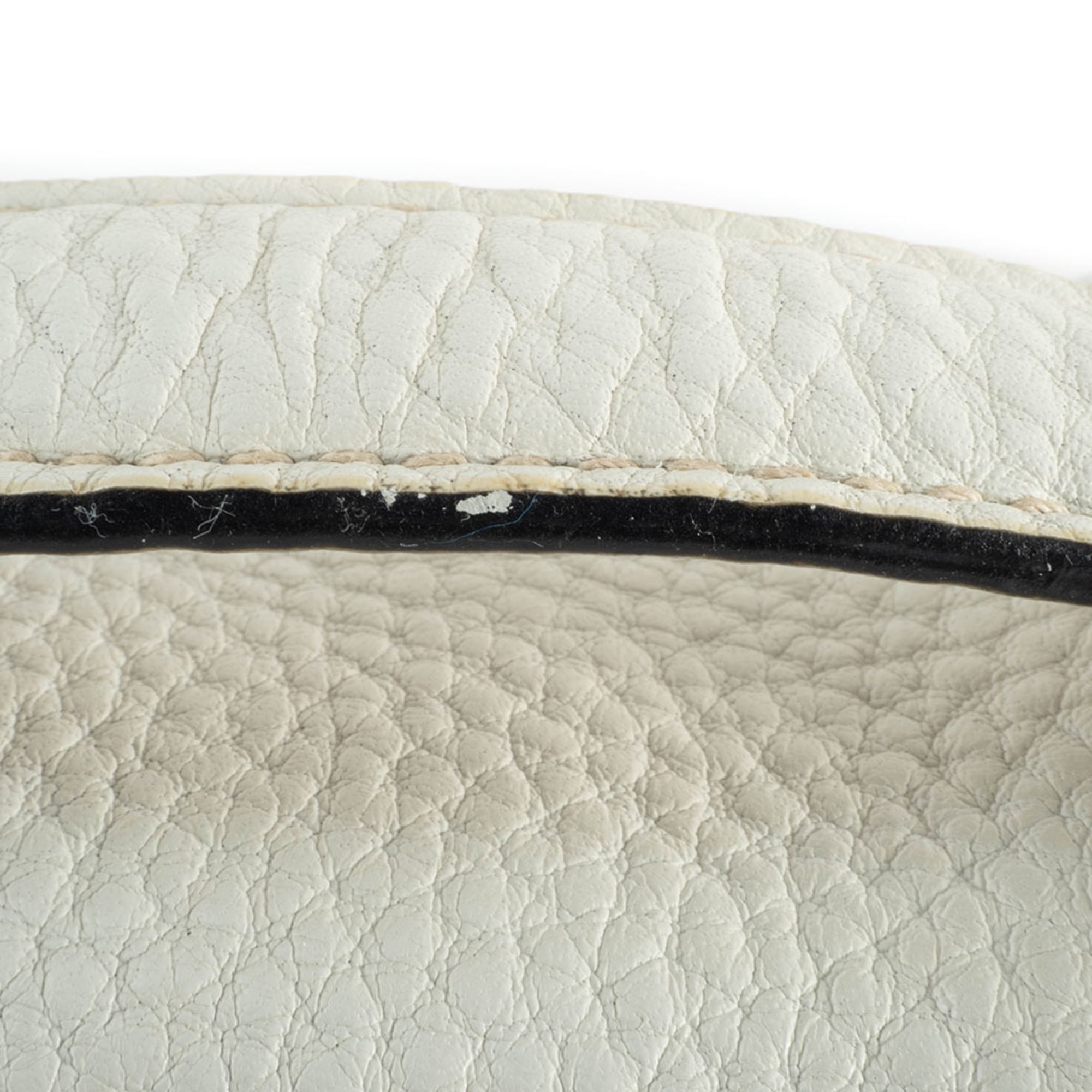 Prada White Leather Handbag