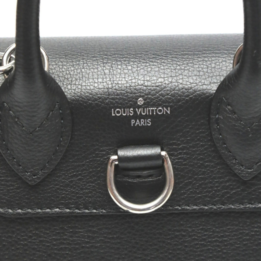 Louis Vuitton Black Noir Leather Backpack