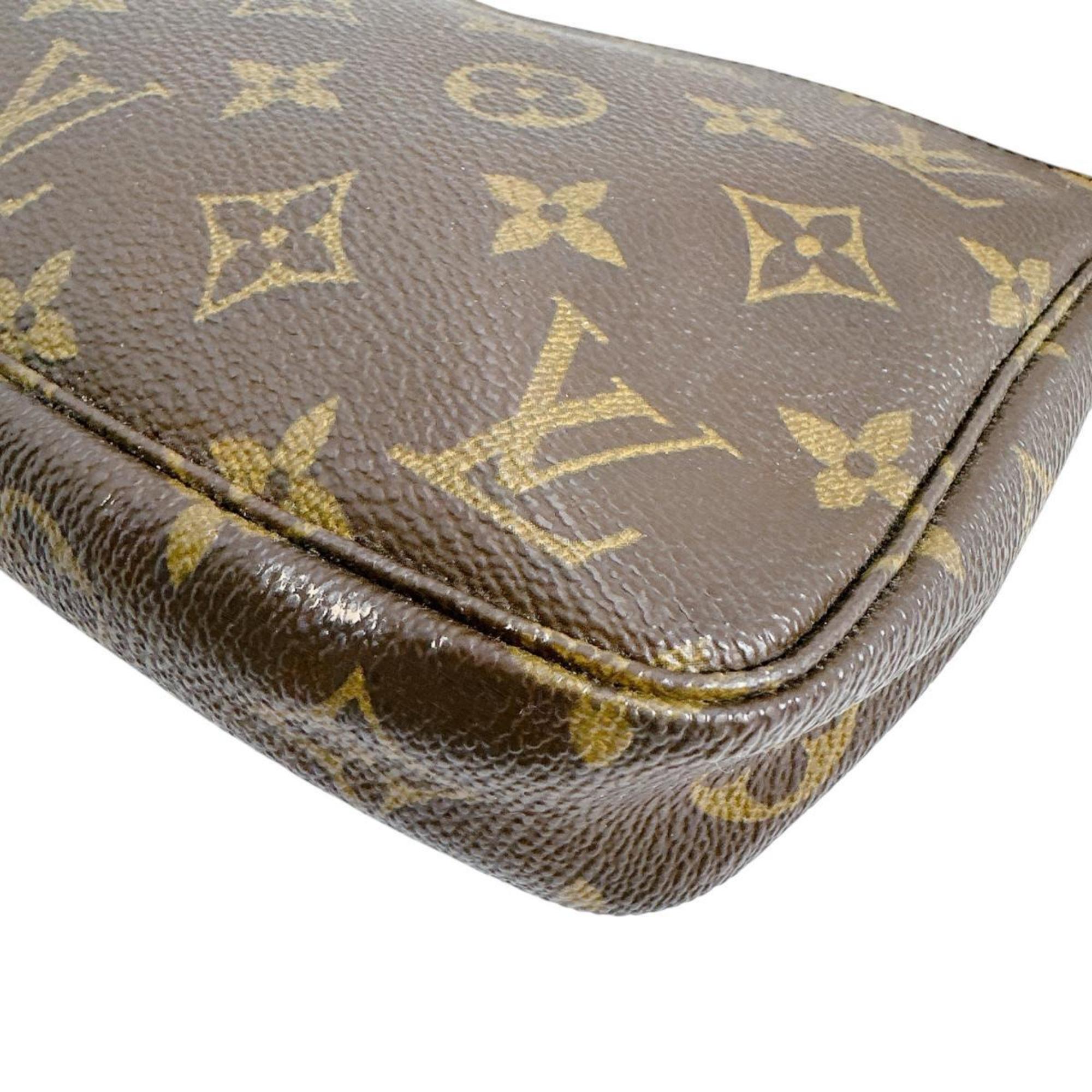 Louis Vuitton Monogram Brown Monogram Pochette Pouch Shoulder Bag